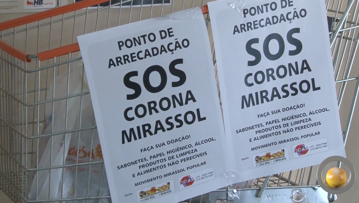Campanha de iniciativa popular está arrecadando alimentos e produtos de higiene / Reprodução TV Câmara
